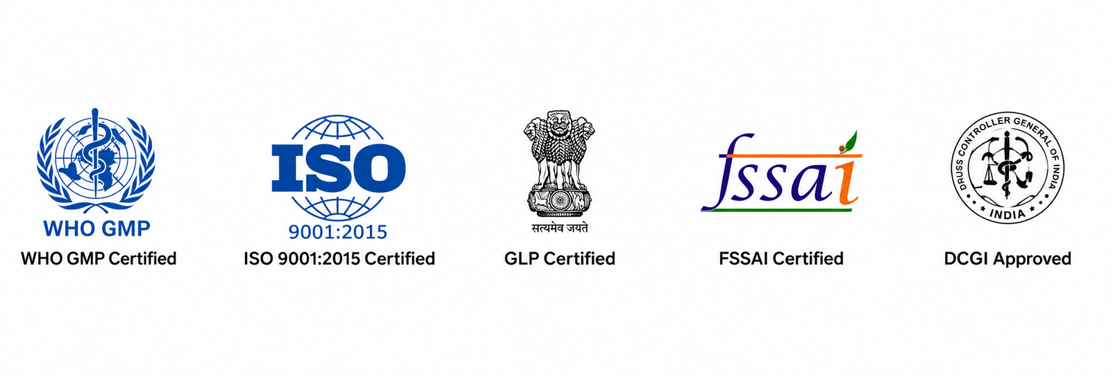 Quality certifications